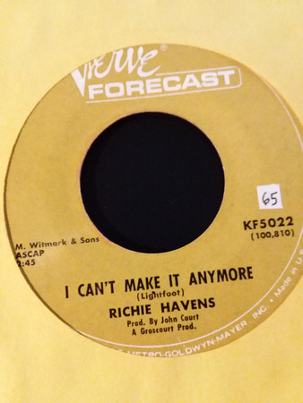 télécharger l'album Richie Havens - I Cant Make It Anymore