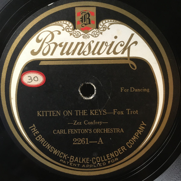 Album herunterladen Carl Fenton's Orchestra - Kitten On The Keys Nola