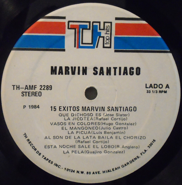 ladda ner album Marvin Santiago - 15 Exitos Marvin Santiago