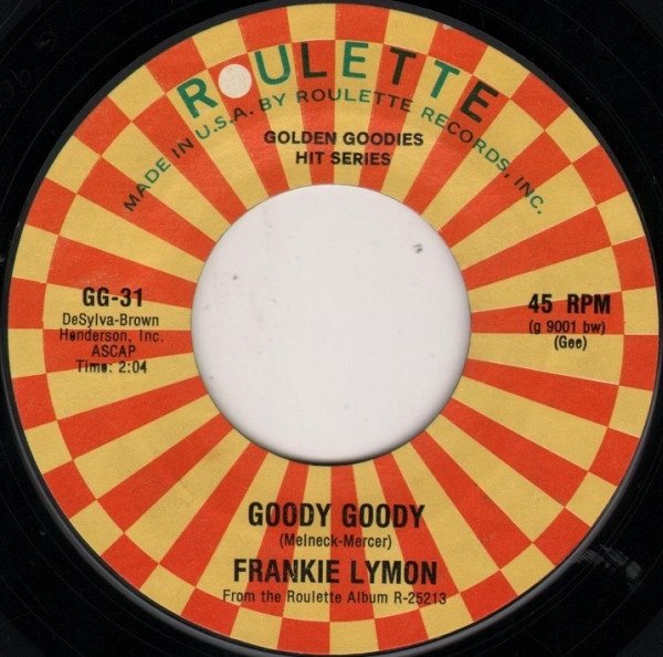 Frankie Lymon – Goody Goody / Creation Of Love (Vinyl) - Discogs