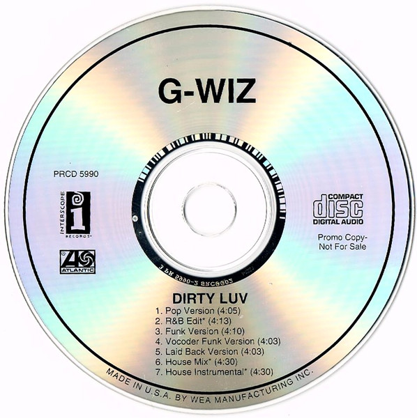 G-Wiz - Dirty Luv | Releases | Discogs