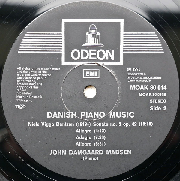 baixar álbum John Damgaard Madsen - Danish Piano Music