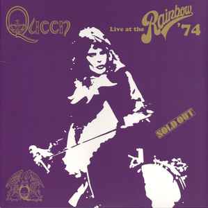 Queen – Live At The Rainbow '74 (2014, Gatefold, Vinyl) - Discogs