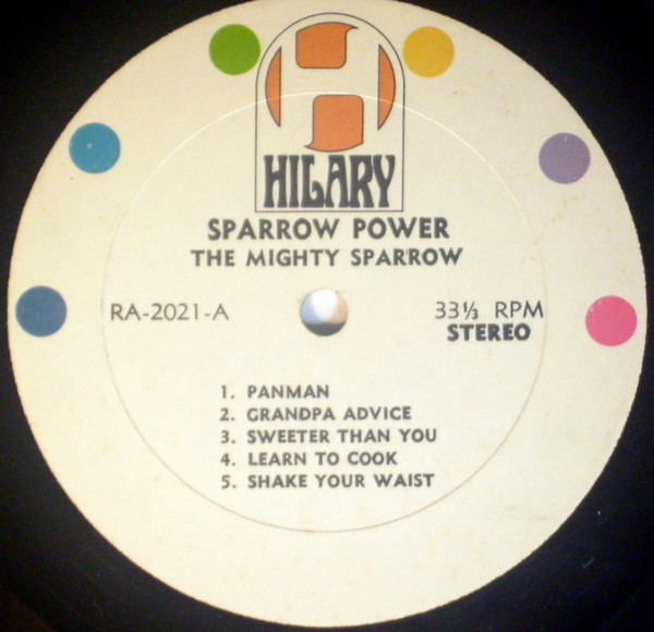 Mighty Sparrow – Sparrow Power (1971, Vinyl) - Discogs