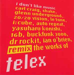 Telex - I Don't Like Music album cover