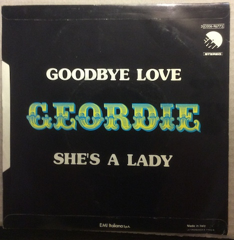 lataa albumi Geordie - Goodbye Love Shes A Lady