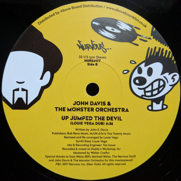 lataa albumi John Davis & The Monster Orchestra - Up Jumped The Devil Louie Vega Remix