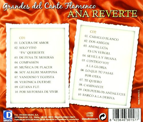 lataa albumi Ana Reverte - Historia Del Cante Flamenco