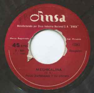 Paco Zambrano Y Su Combo – Meshkalina (1969, Red Black Marbled