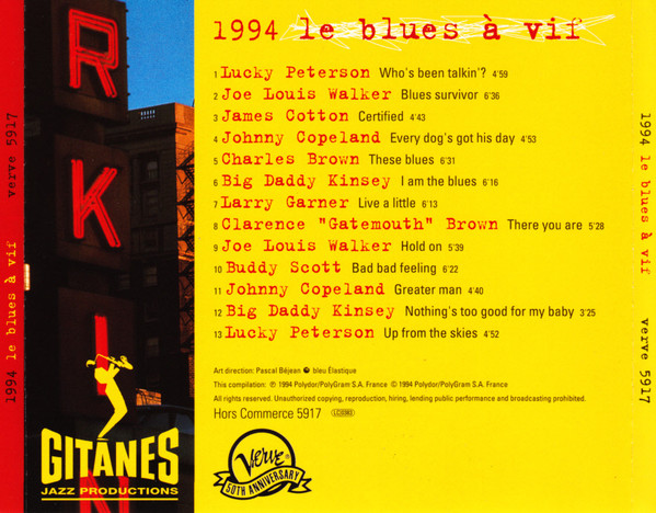 Album herunterladen Various - 1994 Le Blues A Vif