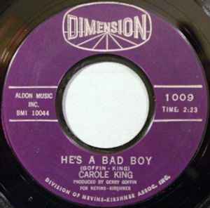Carole King - He's A Bad Boy album cover