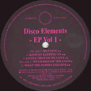 Disco Elements - EP Vol 1