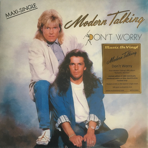 Modern Talking – Don't Worry (2023, 180g Blue, Black&White Marbled