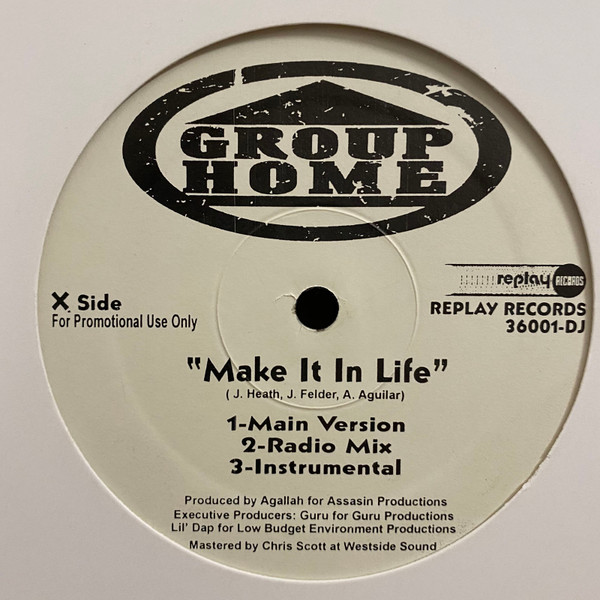 Group Home – Make It In Life / Stupid Muthaf*ckas (1999, Vinyl) - Discogs