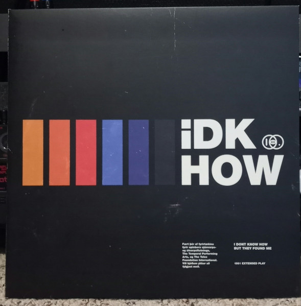 iDKHOW 1981 Extended Play 2018 Vinyl Discogs