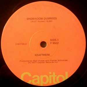 Kraftwerk - Showroom Dummies / Les Mannequins album cover