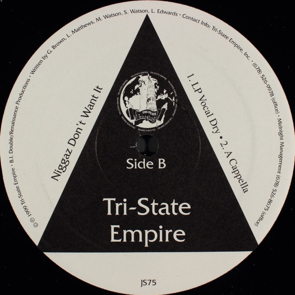 lataa albumi TriState Empire - Niggaz Dont Want It