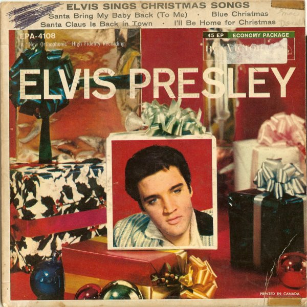 Elvis Presley – Elvis Sings Christmas Songs (1957, Vinyl) - Discogs