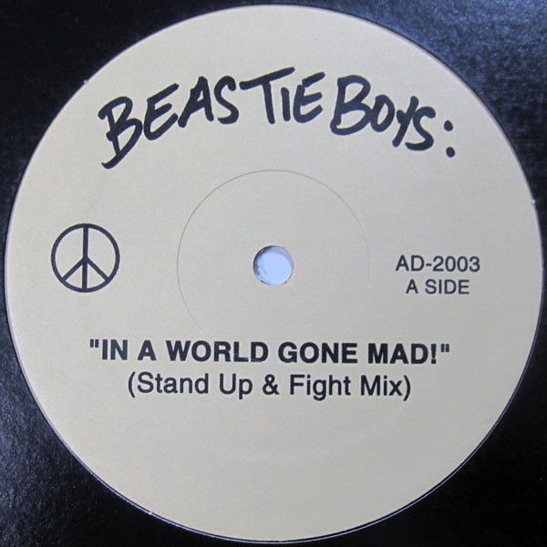 レコード】Beastie Boys - IN A WORLD GONE MAD - 洋楽