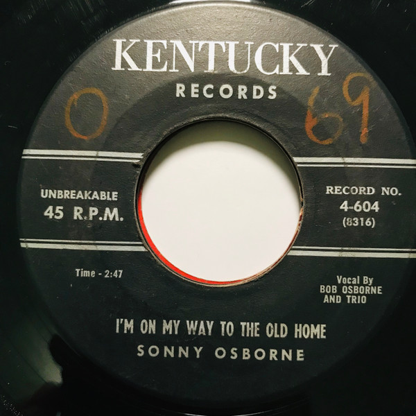 descargar álbum Sonny Osborne - Im On My Way To The Old House