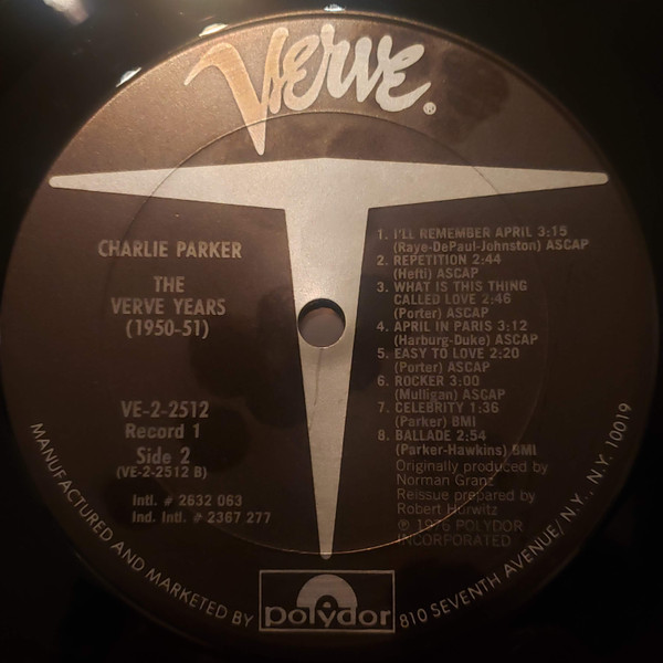 ladda ner album Charlie Parker - The Verve Years 1950 51