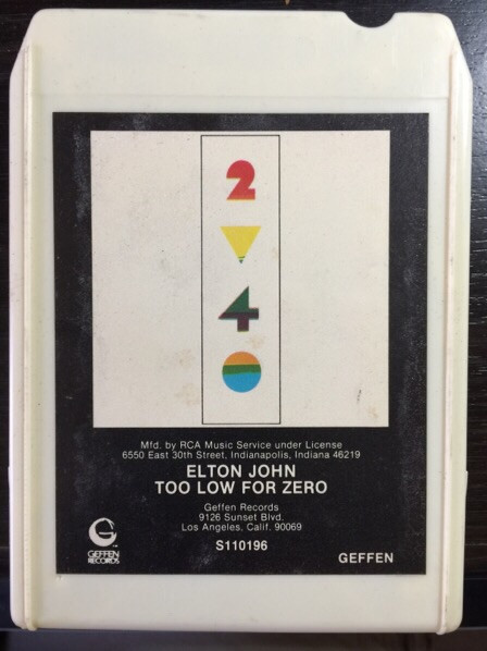 40 Years Ago: Elton John Roars Back With 'Too Low for Zero