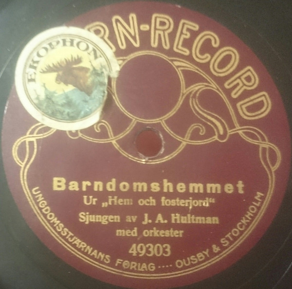 télécharger l'album Johannes Alfred Hultman - Barndomshemmet Lärksången