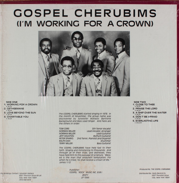 ladda ner album Gospel Cherubims - Im Working For A Crown