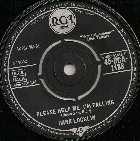 Hank Locklin Please Help Me Im Falling 1960 Vinyl Discogs 