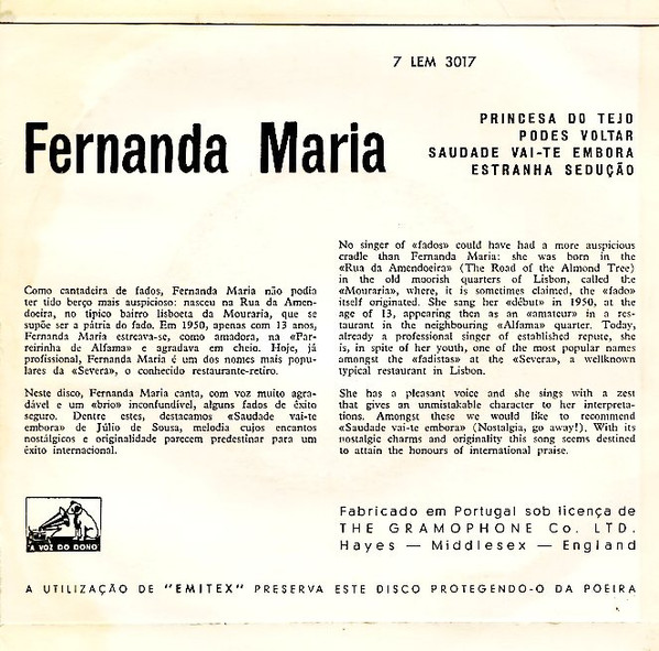 Album herunterladen Fernanda Maria - Fernanda Maria