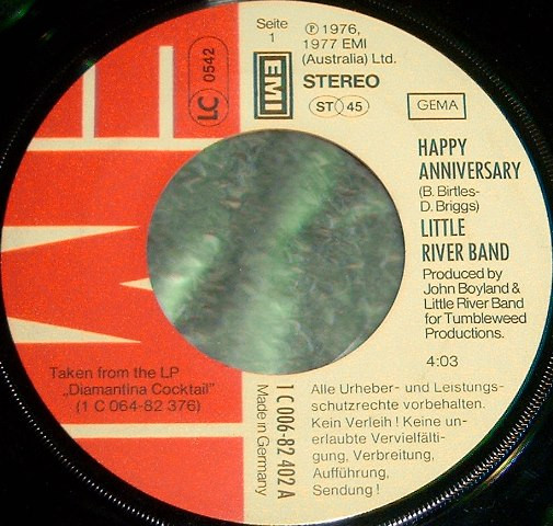 last ned album Little River Band - Happy Anniversary