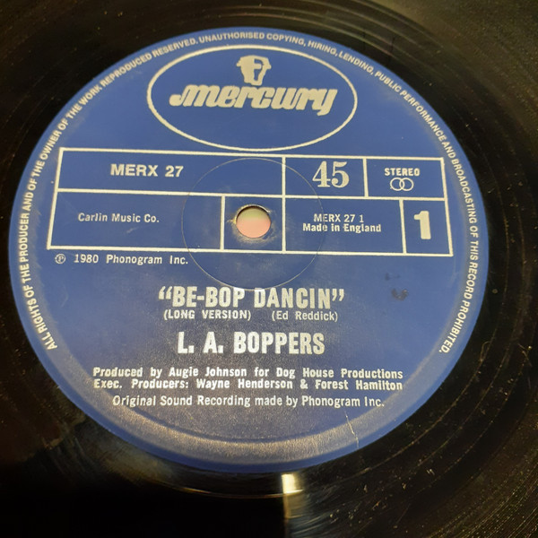 L.A. Boppers - Be-Bop Dancing | Releases | Discogs