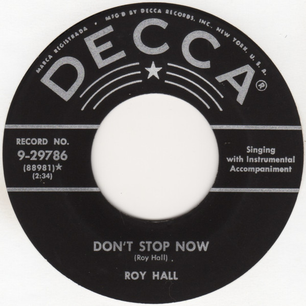 last ned album Roy Hall - Dont Stop Now See You Later Alligator