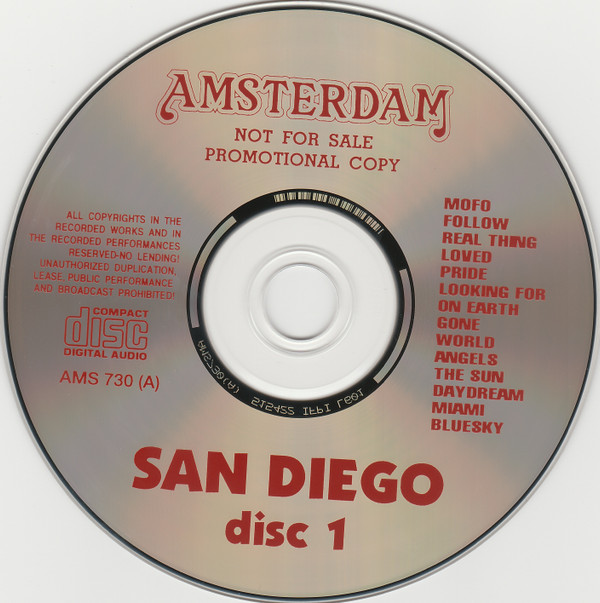 ladda ner album U2 - San Diego 1997