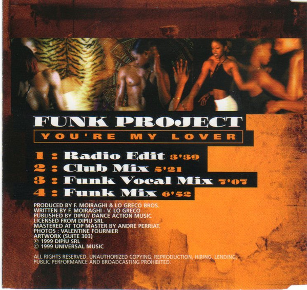 télécharger l'album Funk Project - Youre My Lover