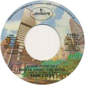Thin Lizzy - Johnny The Fox Meets Jimmy The Weed album cover