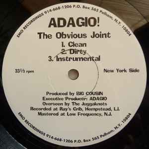 The Obvious Joint / Ass & Benefits - Adagio!
