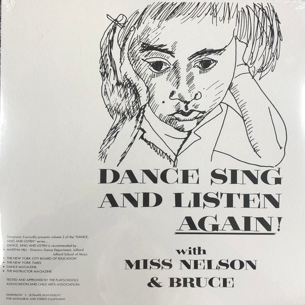 SEALED/未開封品!! MISS NELSON & BRUCE / DANCE SING AND LISTEN