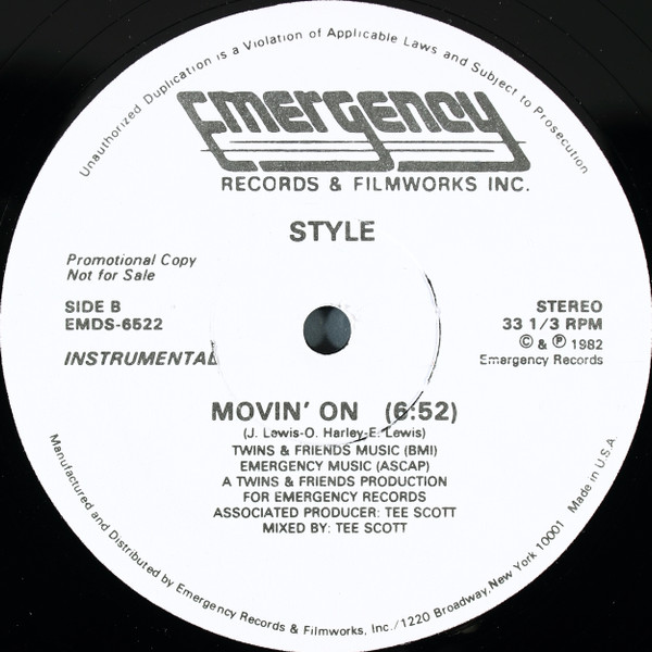 descargar álbum Style - Movin On