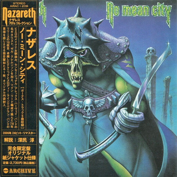 Nazareth – No Mean City (2006, Paper Sleeve, CD) - Discogs