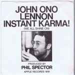 Cover of Instant Karma (We All Shine On), 1970, Vinyl