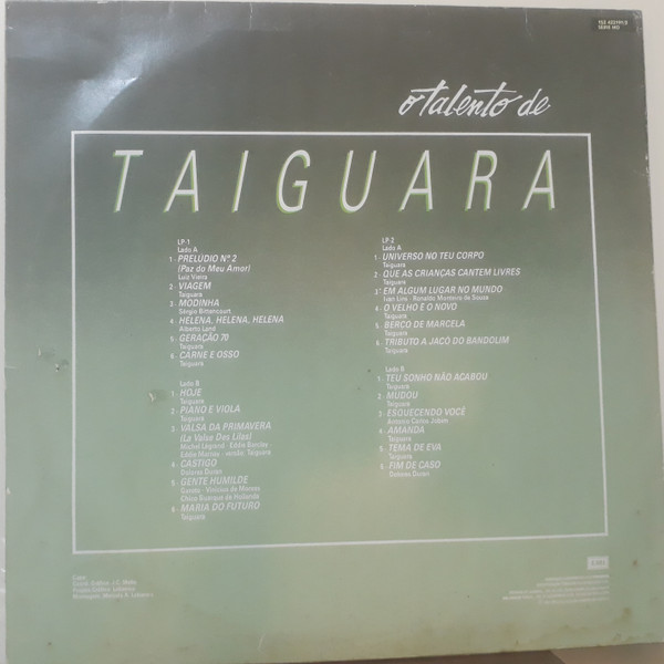 Album herunterladen Taiguara - O Talento De Taiguara
