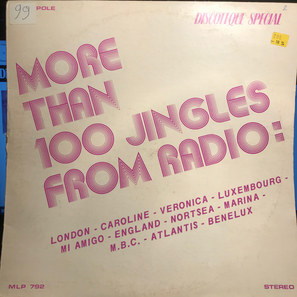 Unknown Artist – More Than 100 Jingles From Radio (Vinyl) - Discogs