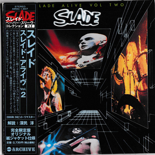 Slade – Slade Alive Vol Two (2006, Paper Sleeve, CD) - Discogs