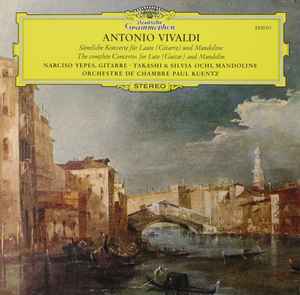 Antonio Vivaldi - Sämtliche Konzerte Für Laute (Gitarre) Und Mandoline = The Complete Concertos For Lute (Guitar) And Mandolin Album-Cover