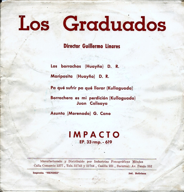 ladda ner album Los Graduados - Mariposita