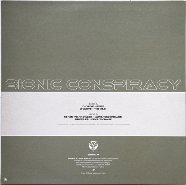 ladda ner album Various - Bionic Conspiracy Part 1 Of 2