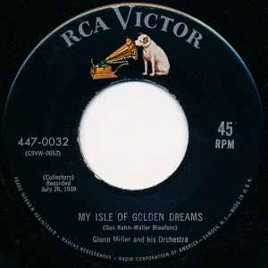 Glenn Miller And His Orchestra - My Isle Of Golden Dreams / Alice Blue Gown album cover
