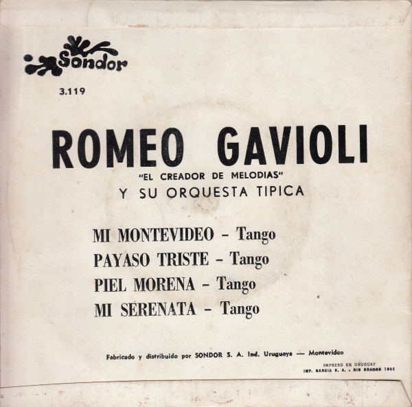 baixar álbum Romeo Gavioli - El Creador De Melodias