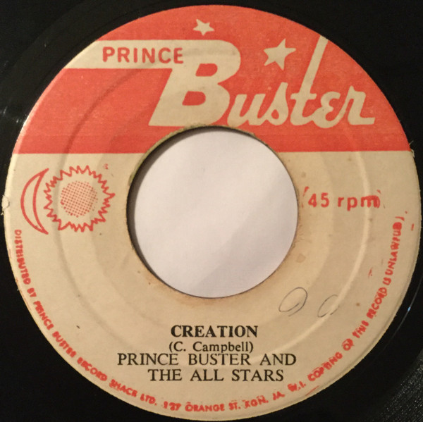 télécharger l'album Prince Buster And The All Stars - Creation Boop